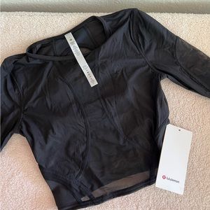 Mesh Lululemon Workout Top